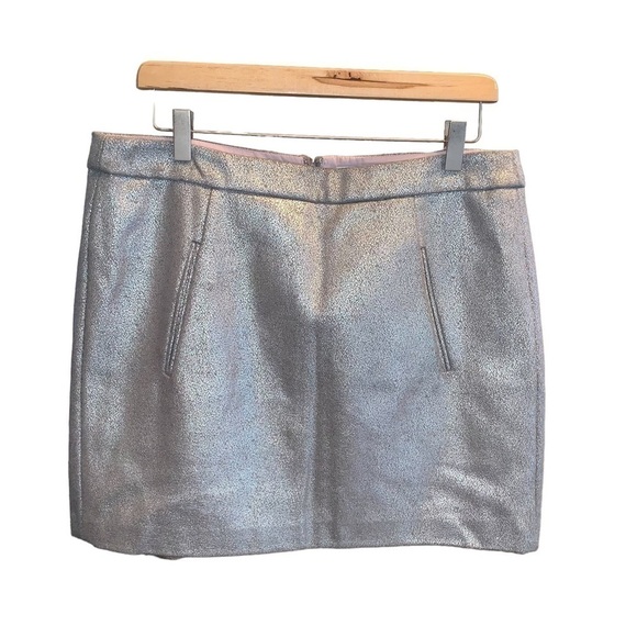 GAP Metallic Wool blend Skirt - Picture 3 of 9